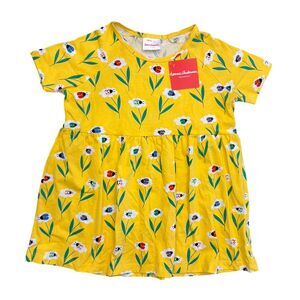 NWT Hanna Andersson Girls Ladybug Floral Dress Size 140 US 10 (G2)